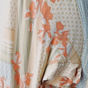 Morning Glory Printed Kimono